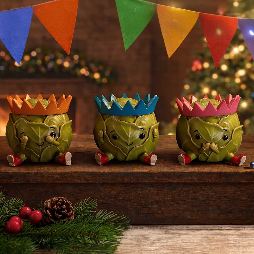 Three Wise Sprouts 5.2cm B7516B26