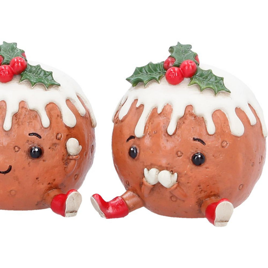 Three Wise Christmas Puddings 6cm B7517B26