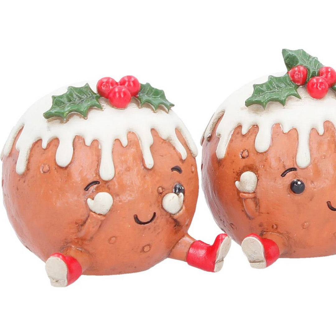 Three Wise Christmas Puddings 6cm B7517B26