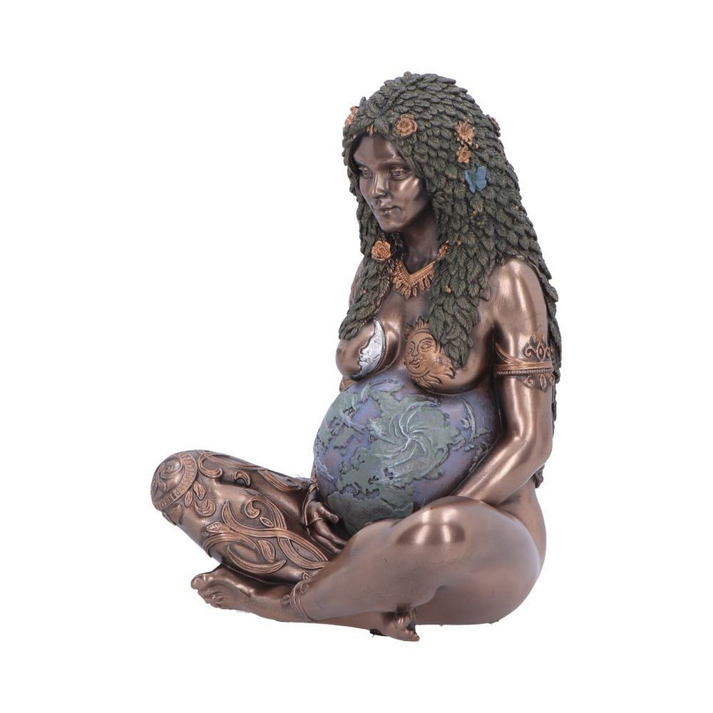 Mother Earth Art Bronze Figurine 16.8cm B7521B26