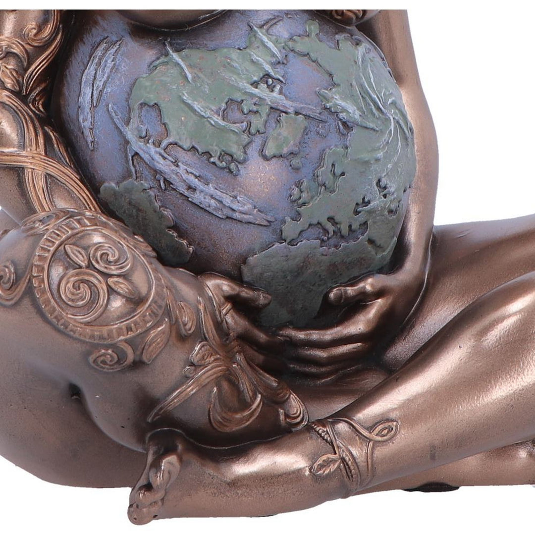 Mother Earth Art Bronze Figurine 16.8cm B7521B26