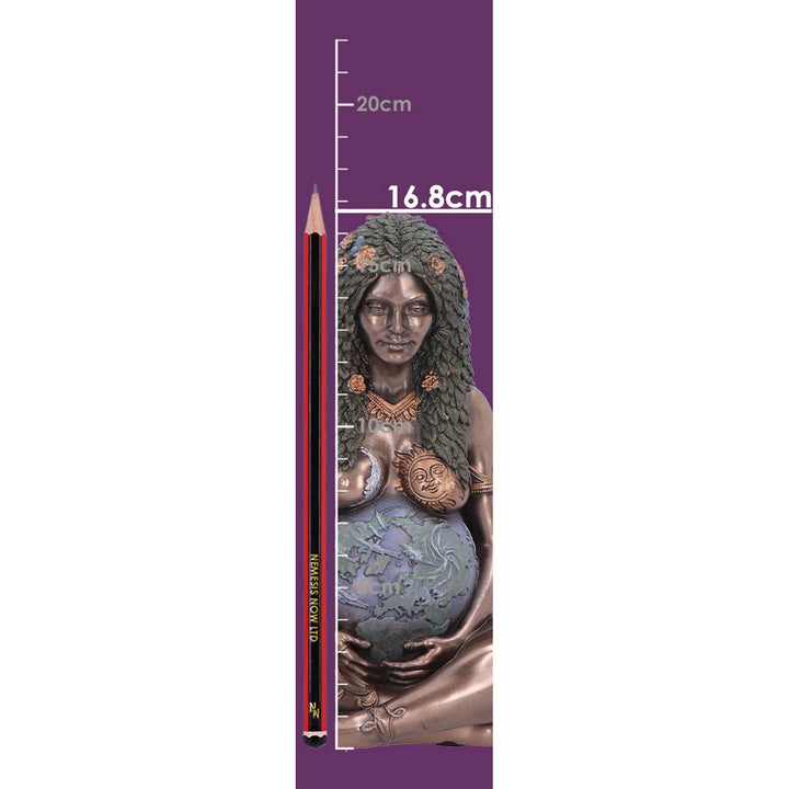 Mother Earth Art Bronze Figurine 16.8cm B7521B26
