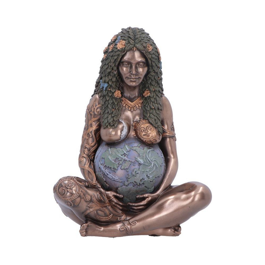 Mother Earth Art Bronze Figurine 16.8cm B7521B26