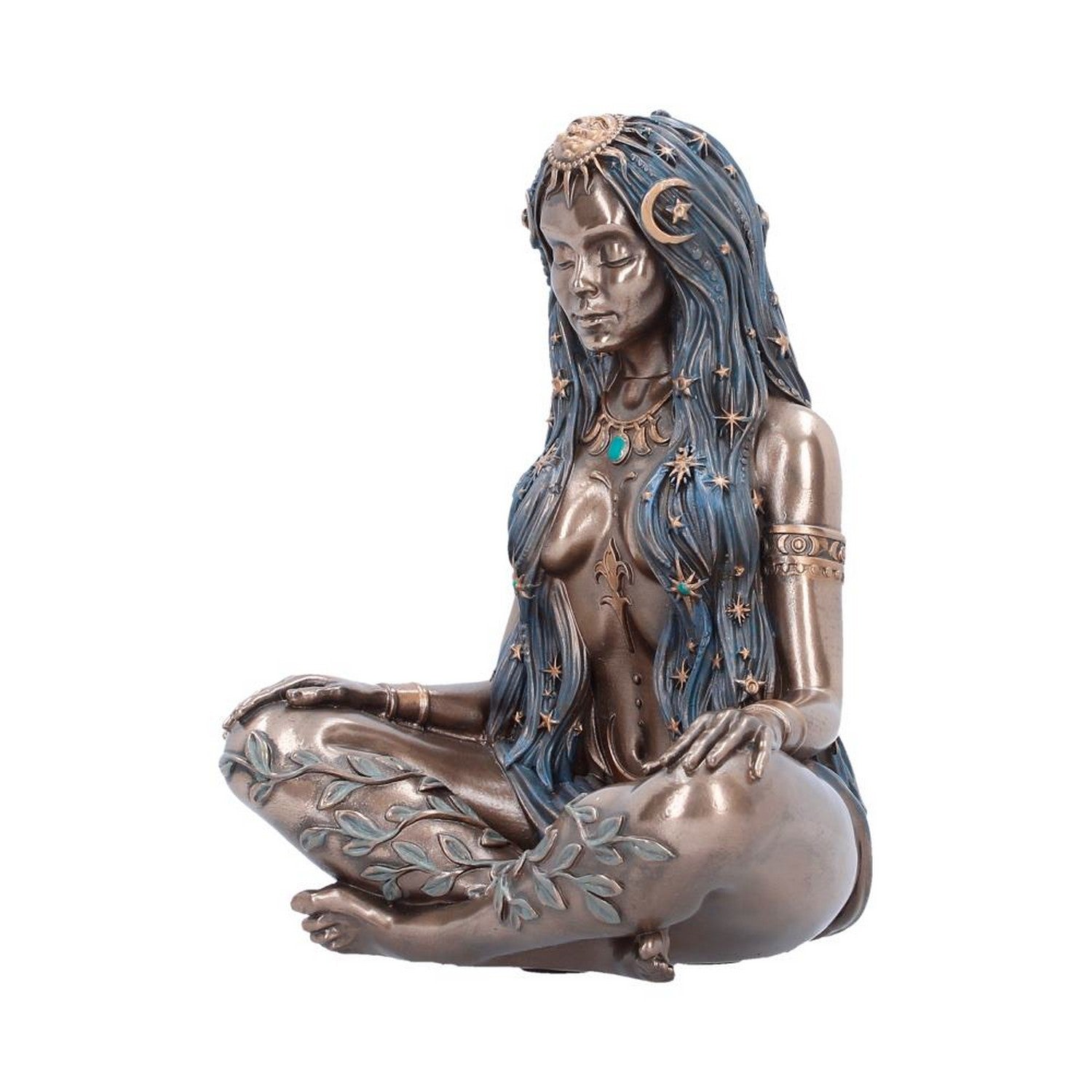 Celestial Goddess Art Bronze Figurine 17cm B7522B26