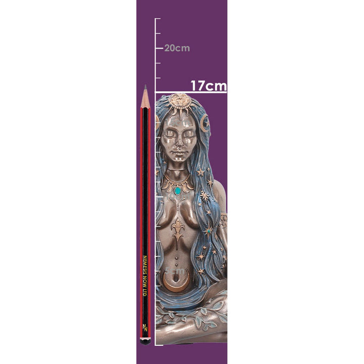 Celestial Goddess Art Bronze Figurine 17cm B7522B26
