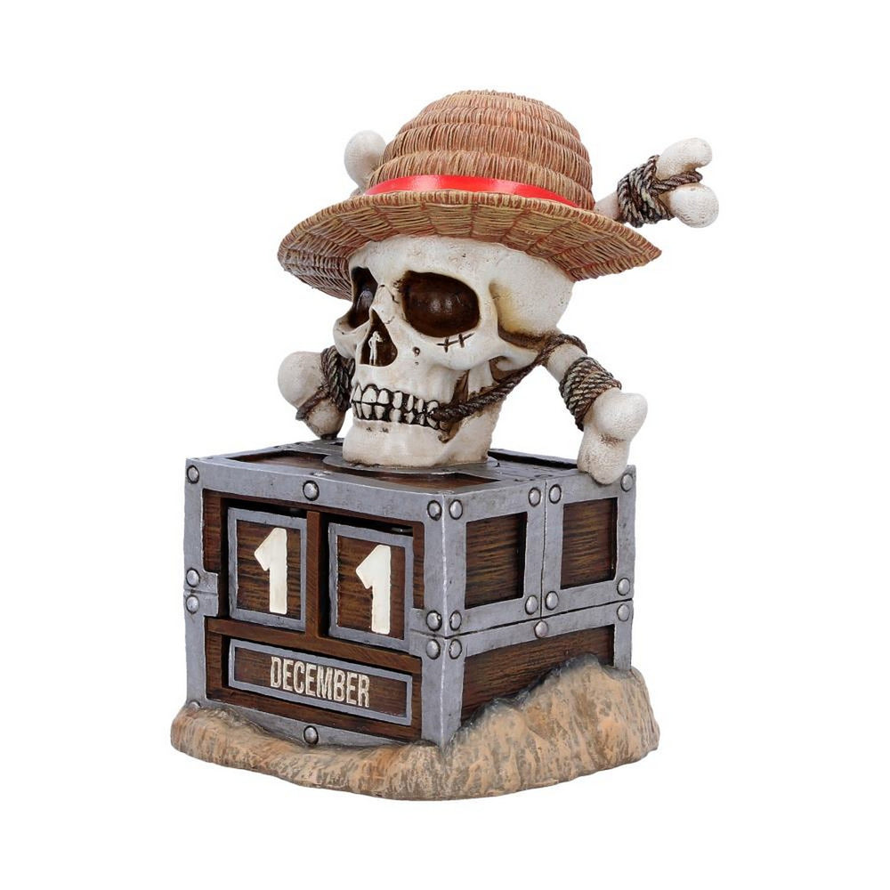 One Piece Luffy Jolly Roger Perpetual Calendar 15.8cm B7527B26
