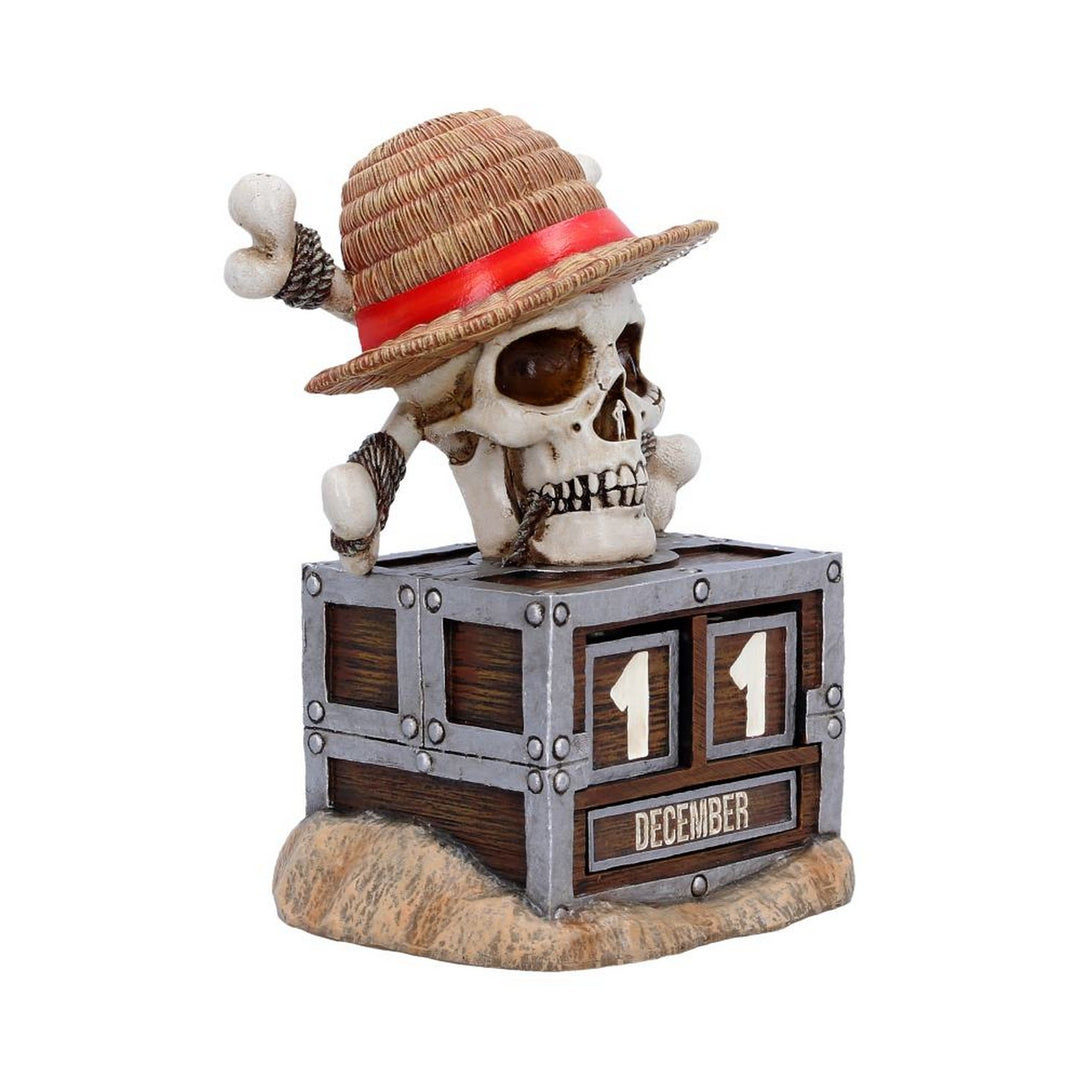 One Piece Luffy Jolly Roger Perpetual Calendar 15.8cm B7527B26