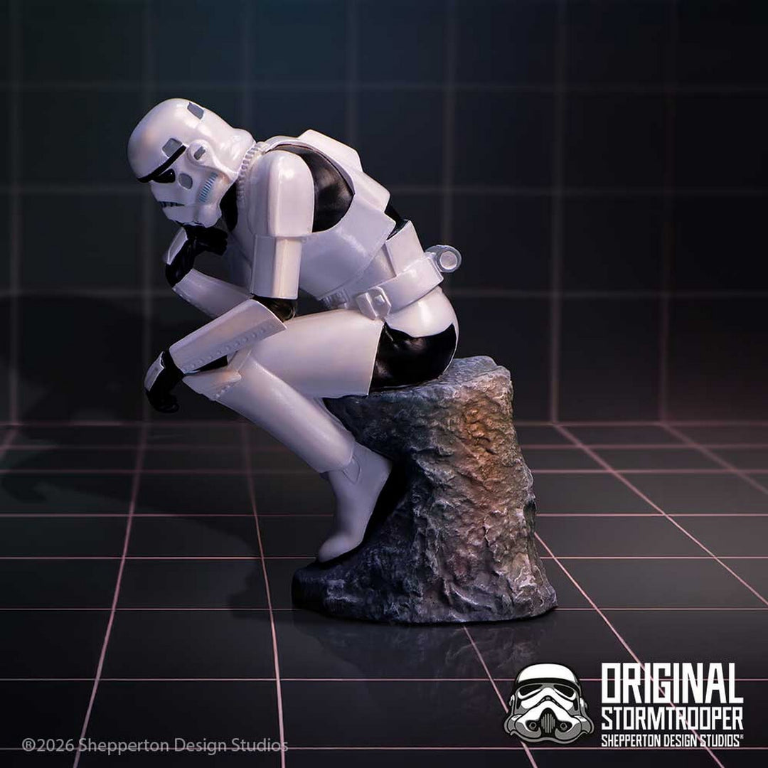 Officially Licensed Stormtrooper Overthinker Figurine 12cm B7530B26