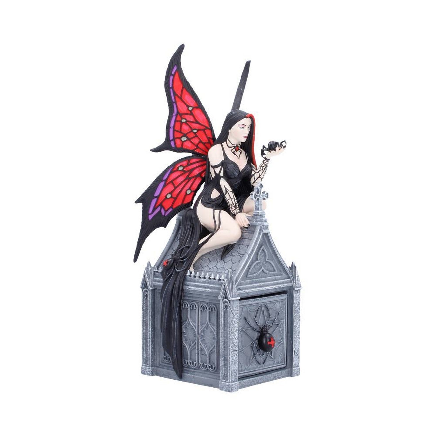 Anne Stokes Aracnafaira Trinket Box 20.6cm B7533B26