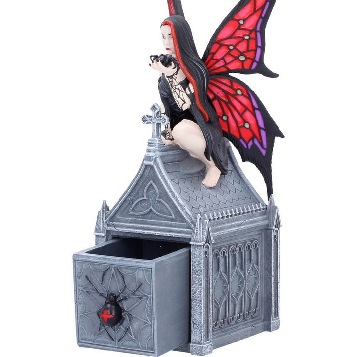 Anne Stokes Aracnafaira Trinket Box 20.6cm B7533B26