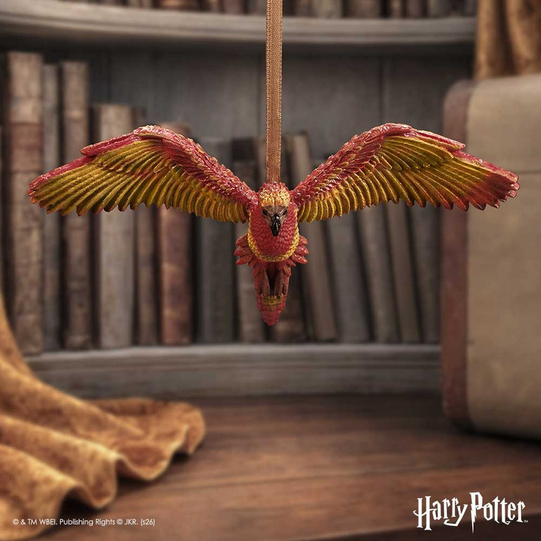 Harry Potter Fawkes in Flight Hanging Ornament 8.2cm B7632B26