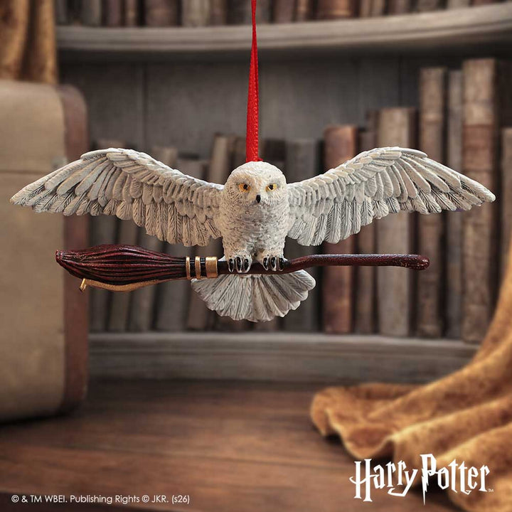 Harry Potter Hedwig In Flight Hanging Ornament 5.4cm B7633B26