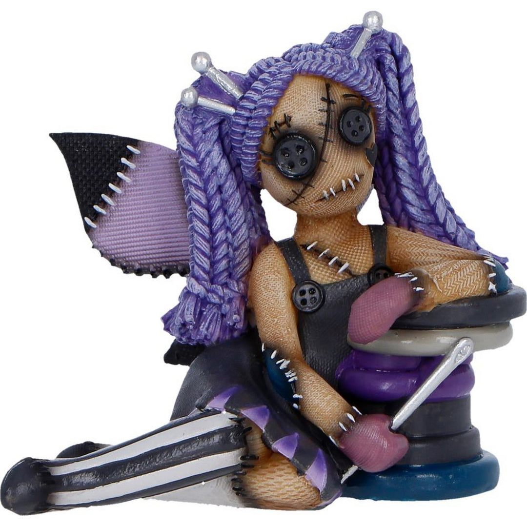 The Stitchlings Pinny Thimble Voodoo Figurine 9cm B7644B26