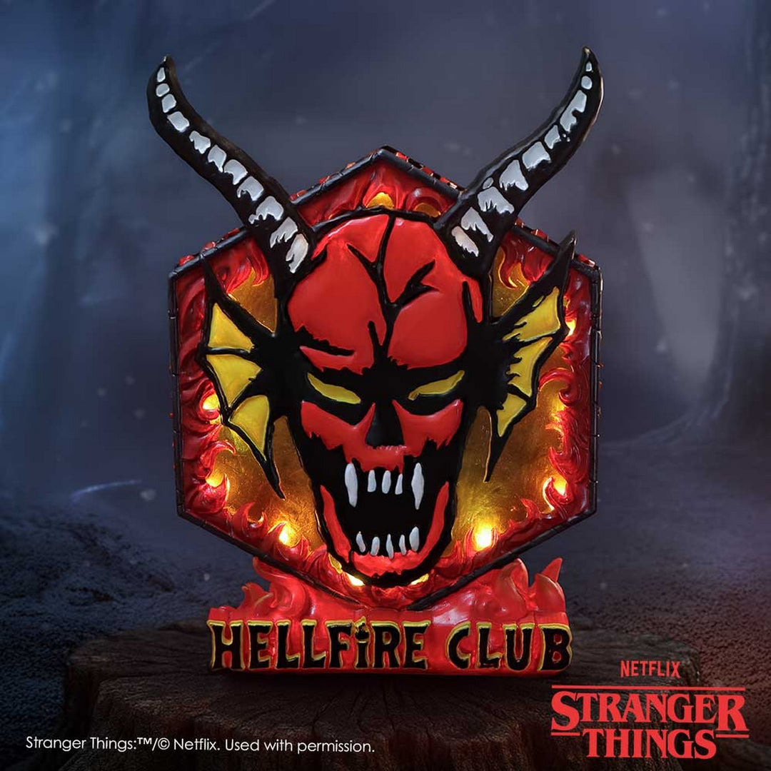 Stranger Things Hellfire Club USB Table Lamp 23.6cm B7645B26