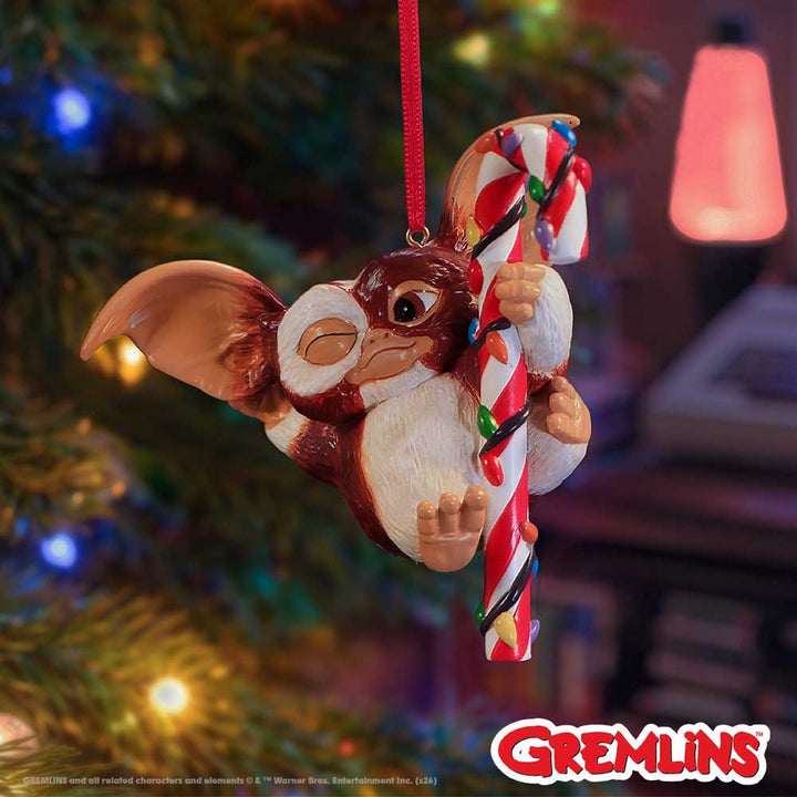 Gremlins Gizmo Fairy Light Cane Hanging Ornament 10.5cm B7648B26
