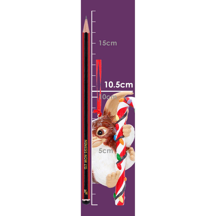 Gremlins Gizmo Fairy Light Cane Hanging Ornament 10.5cm B7648B26