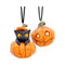 Pumpkin and Patch Halloween Hanging Ornaments (Set of 2) 7.7cm B7655B26