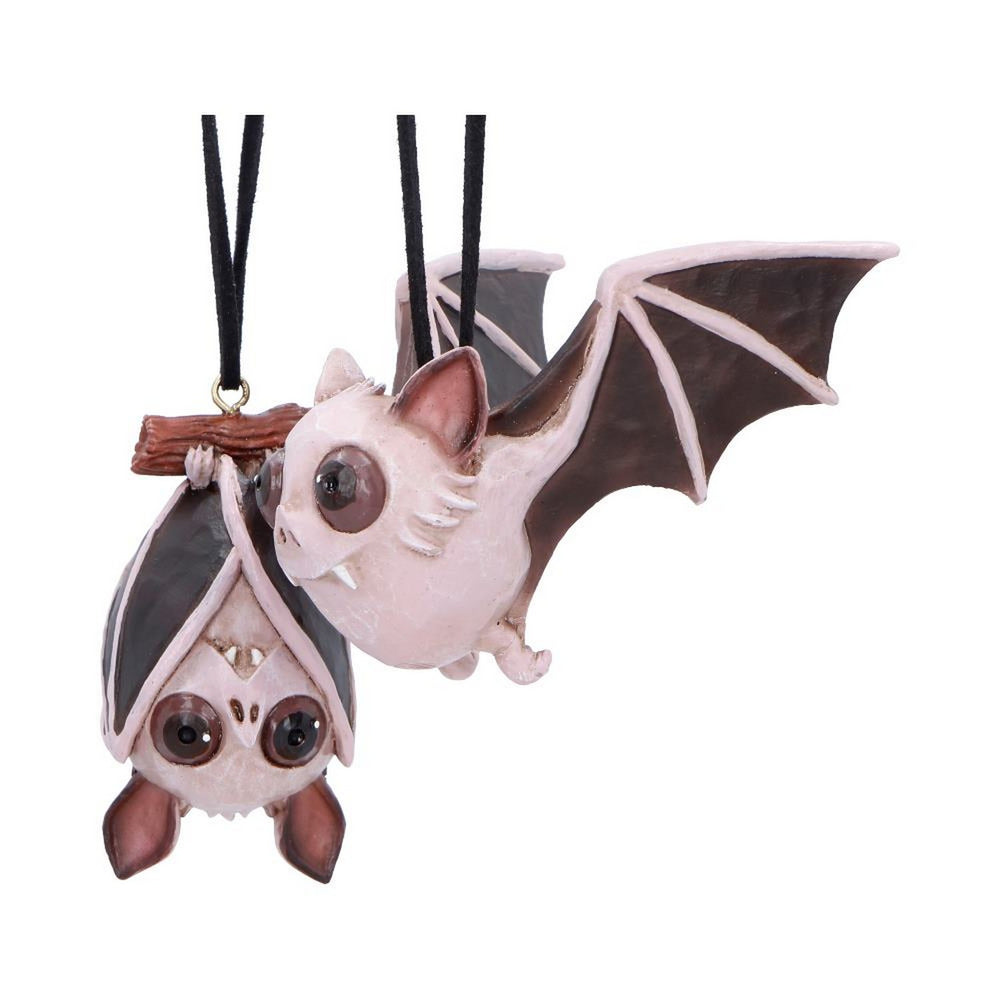 Sneak and Peak Halloween Hanging Ornaments (Set of 2) 6.7cm B7656B26