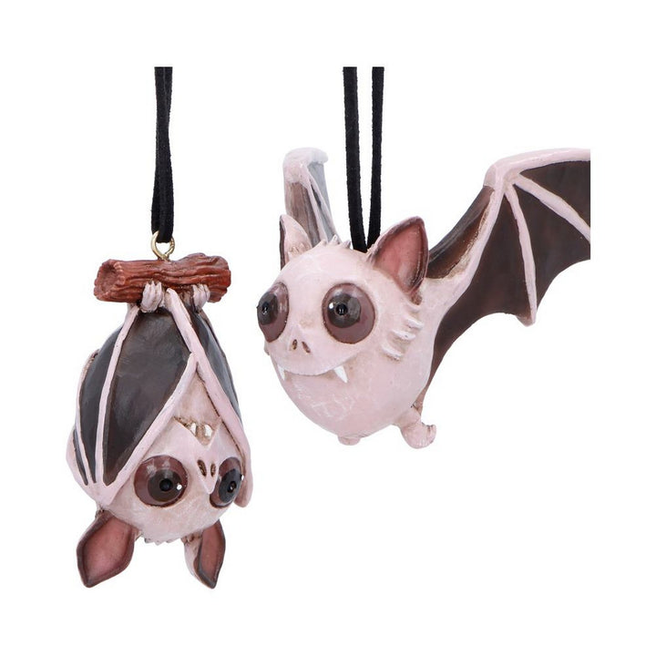 Sneak and Peak Halloween Hanging Ornaments (Set of 2) 6.7cm B7656B26