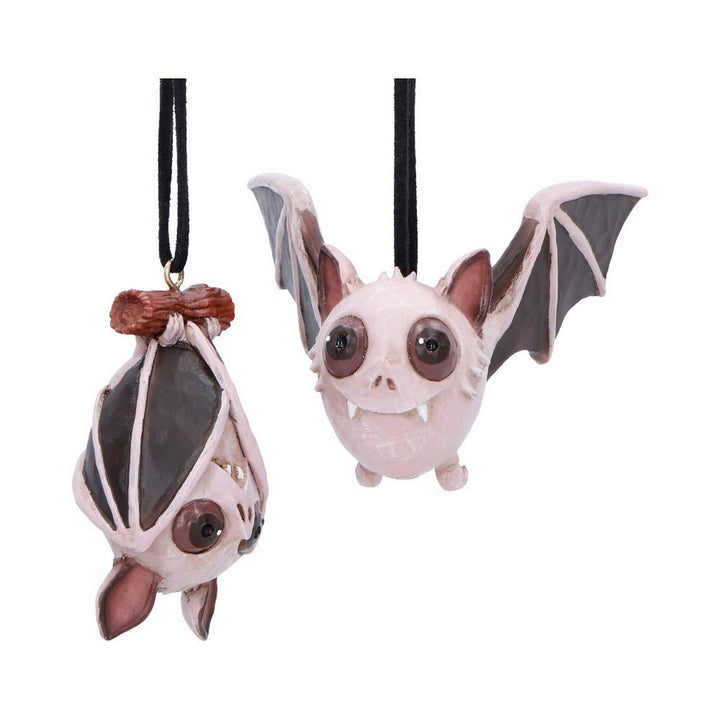 Sneak and Peak Halloween Hanging Ornaments (Set of 2) 6.7cm B7656B26