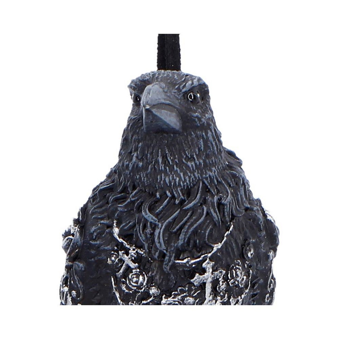 Last Omen Raven Hanging Ornament 7cm B7661B26