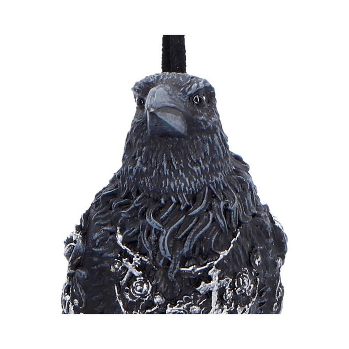 Last Omen Raven Hanging Ornament 7cm B7661B26
