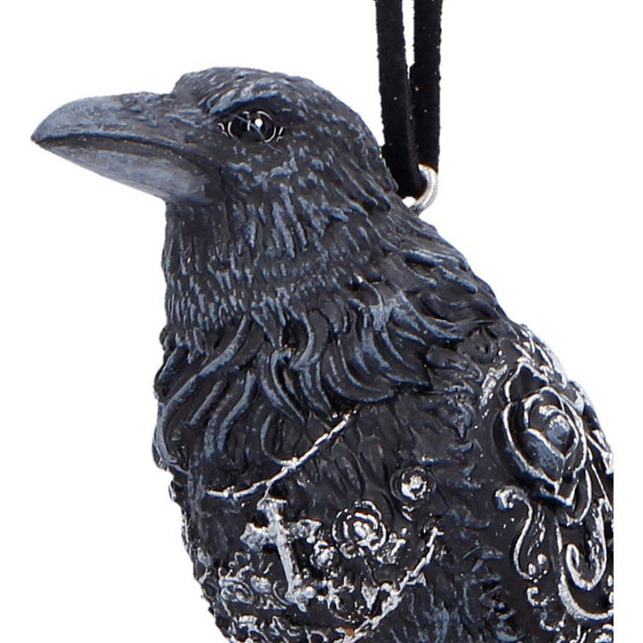 Last Omen Raven Hanging Ornament 7cm B7661B26