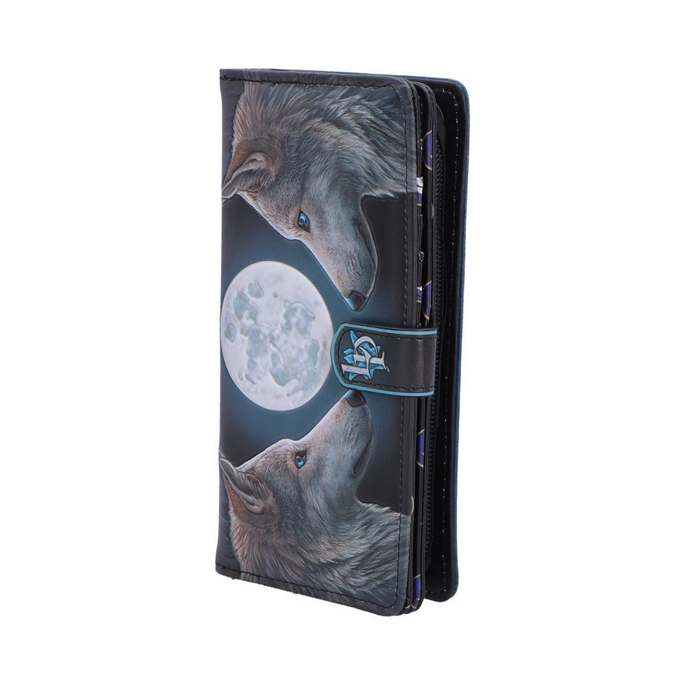 Lunar Gaze Embossed Purse By Lisa Parker 18.5cm B7665B26