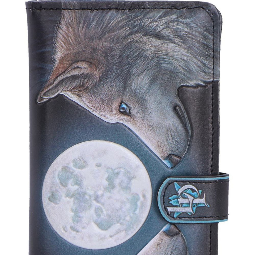 Lunar Gaze Embossed Purse By Lisa Parker 18.5cm B7665B26