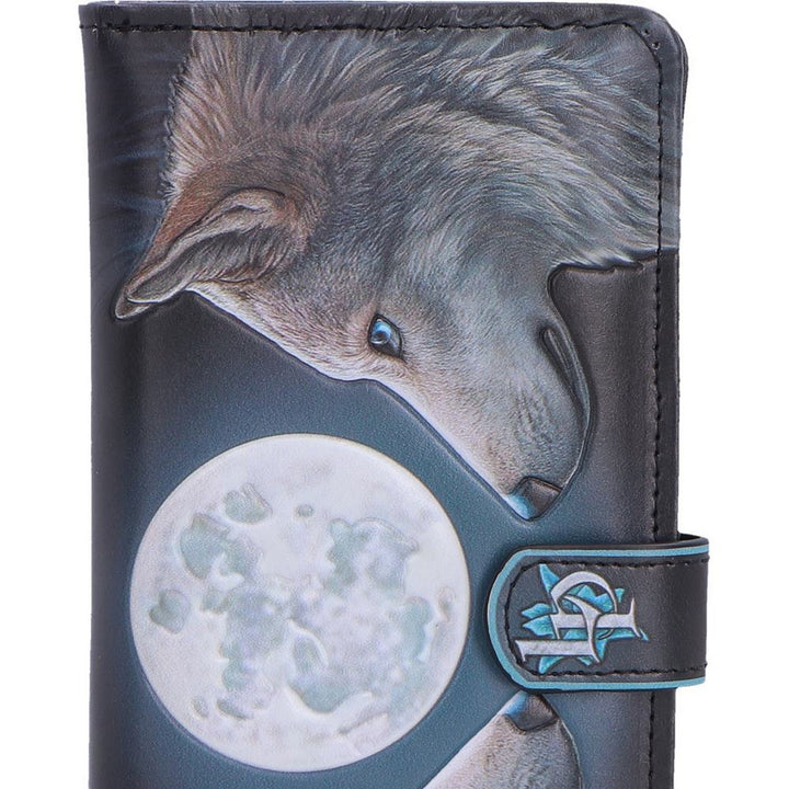 Lunar Gaze Embossed Purse By Lisa Parker 18.5cm B7665B26
