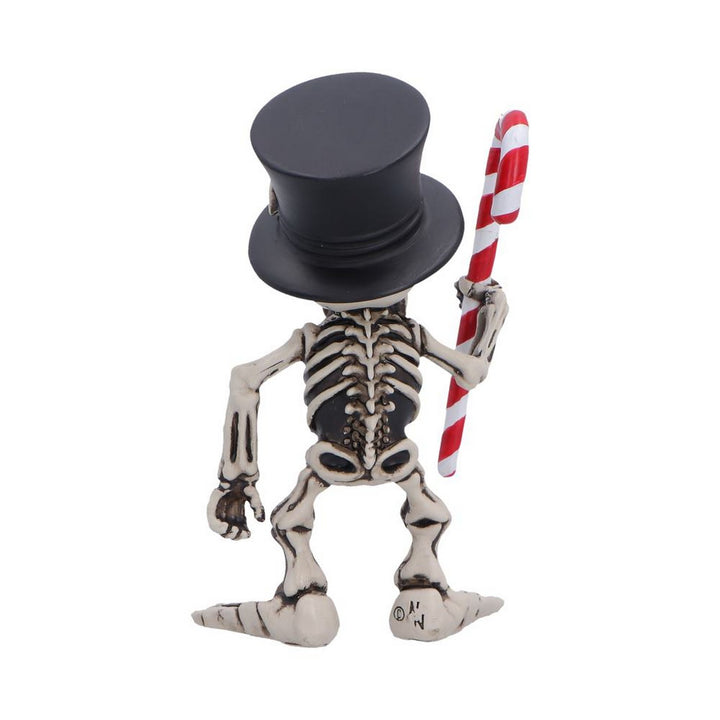 Candy Man Christmas Skeleton Figurine 10.5cm B7716B26