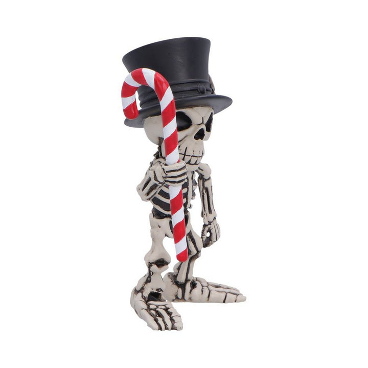 Candy Man Christmas Skeleton Figurine 10.5cm B7716B26
