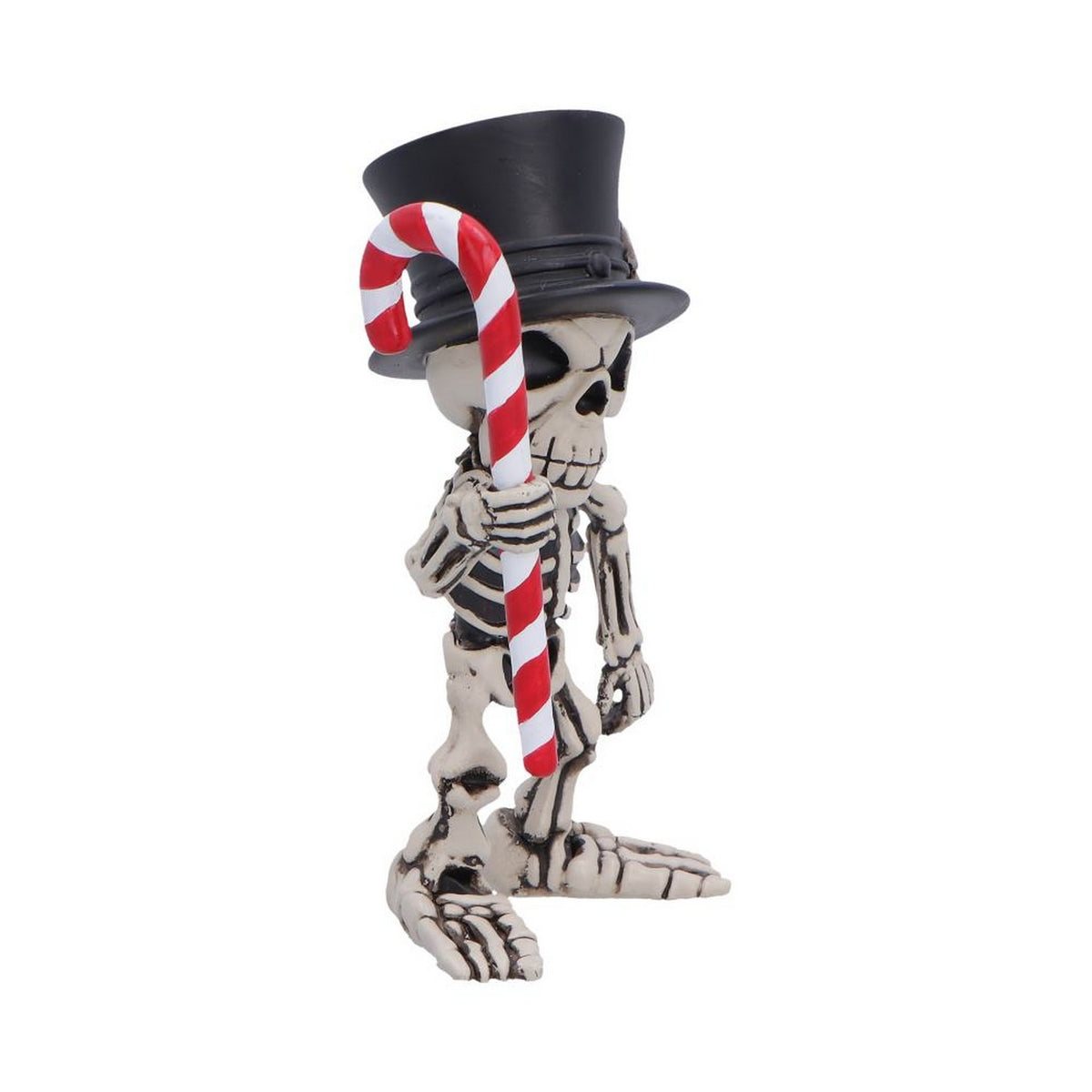 Candy Man Christmas Skeleton Figurine 10.5cm B7716B26