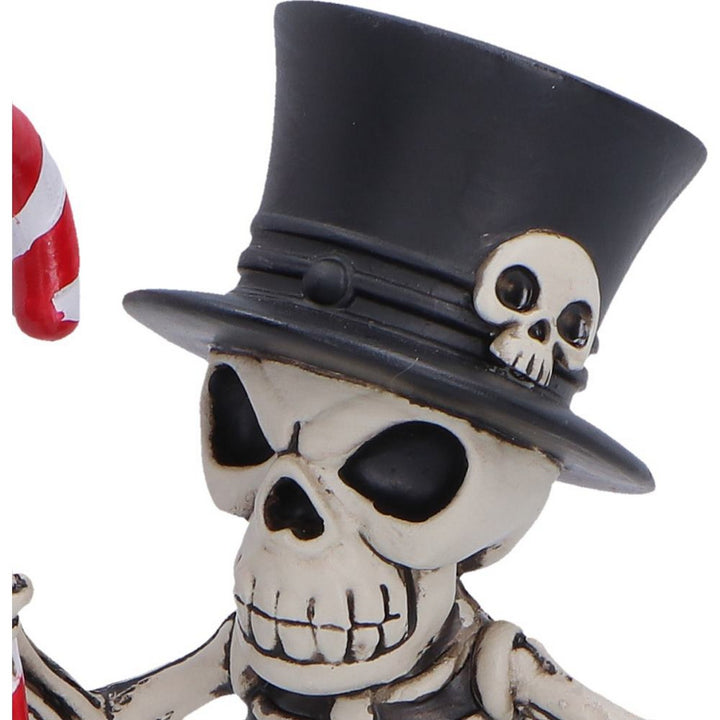 Candy Man Christmas Skeleton Figurine 10.5cm B7716B26