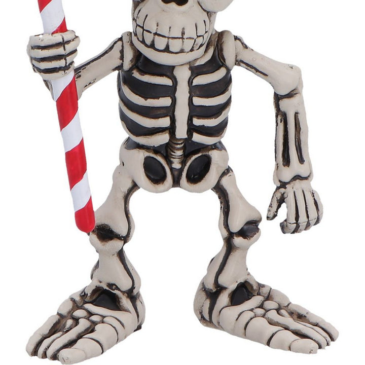 Candy Man Christmas Skeleton Figurine 10.5cm B7716B26