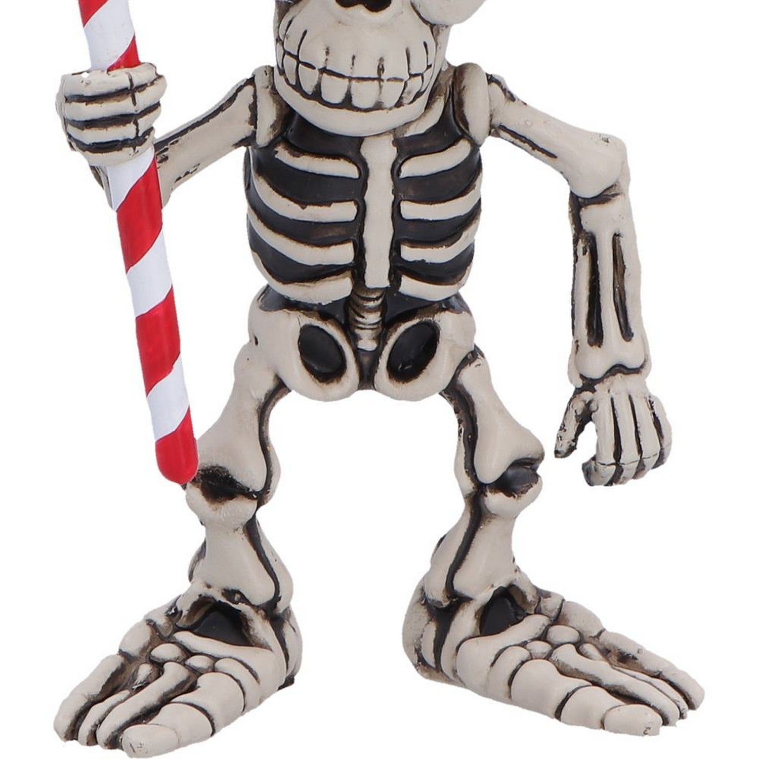 Candy Man Christmas Skeleton Figurine 10.5cm B7716B26