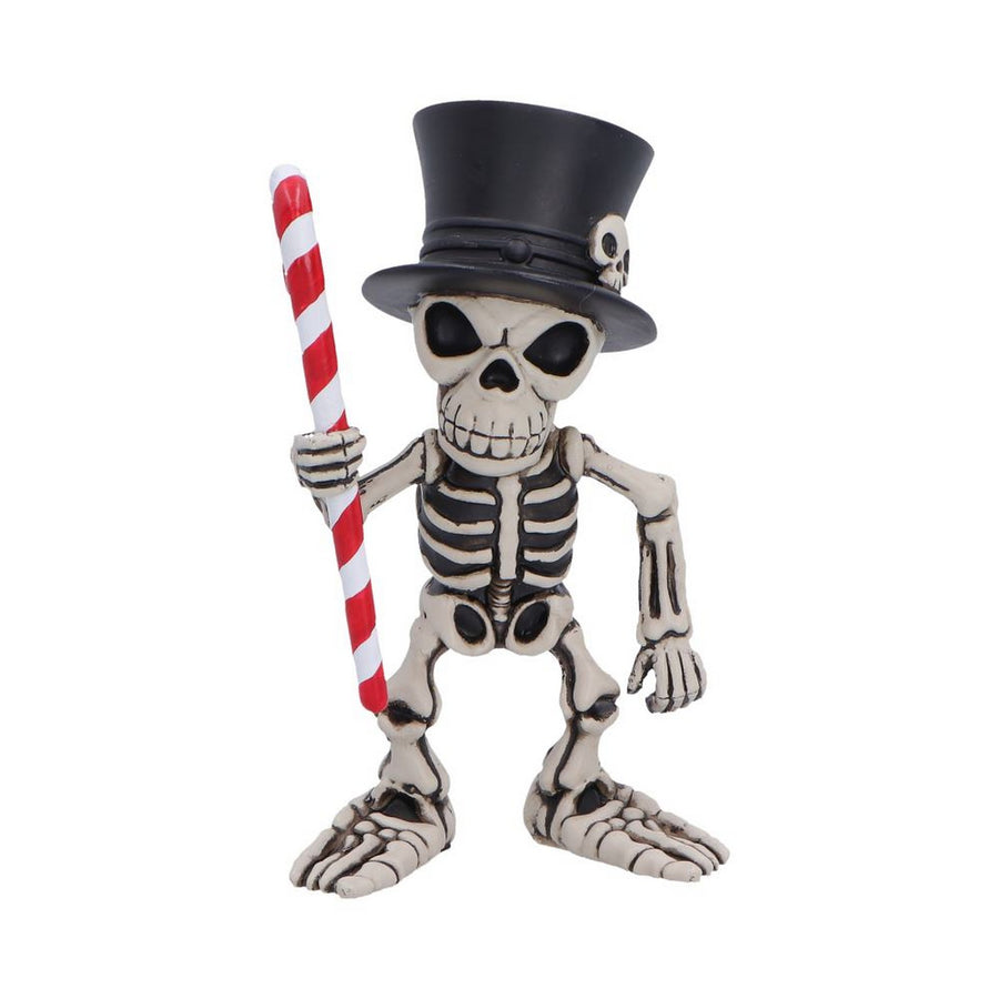 Candy Man Christmas Skeleton Figurine 10.5cm B7716B26