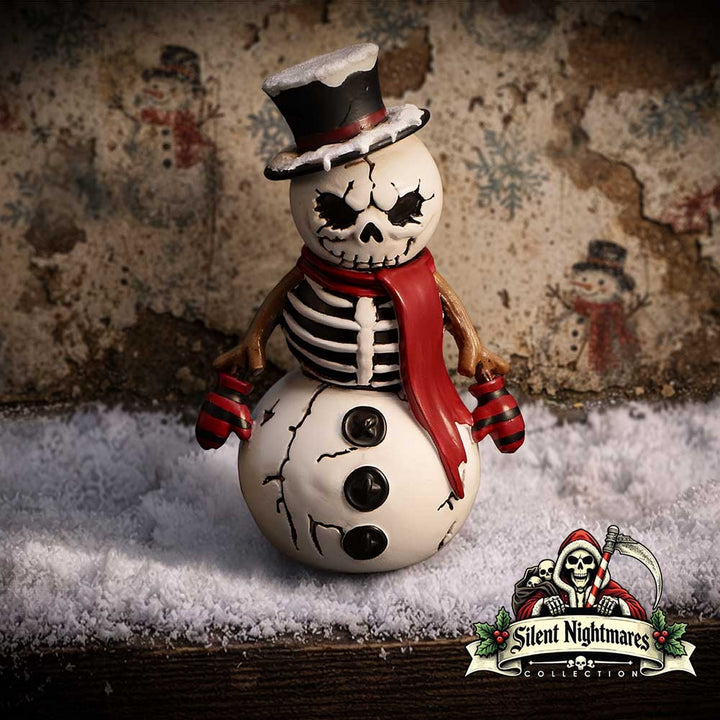 Jack Frost Christmas Snowman Figurine 10.3cm B7717B26