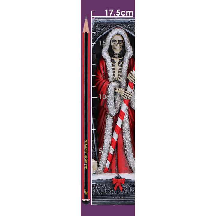 Merry Cryptmas Christmas Reaper Coffin Figurine 17.5cm B7718B26