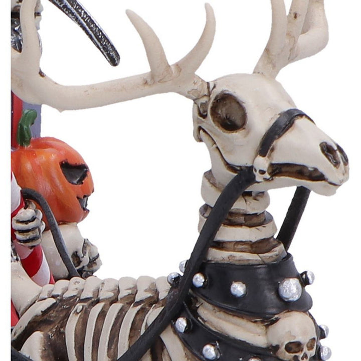 Slay Bells Christmas Sleigh Reaper Figurine 16cm B7720B26