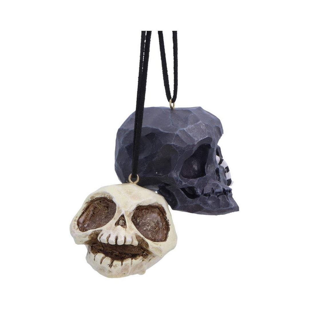 Grim and Grin Hanging Ornaments (Set of 2) 5.2cm B7722B26