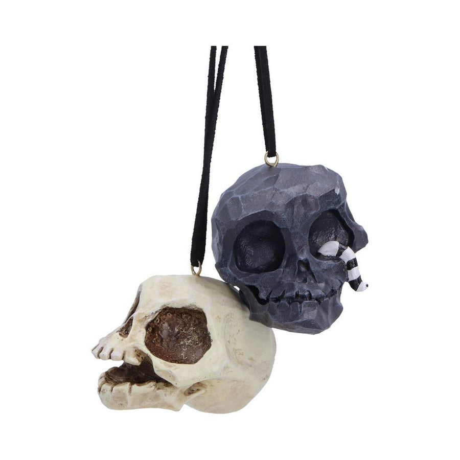 Grim and Grin Hanging Ornaments (Set of 2) 5.2cm B7722B26