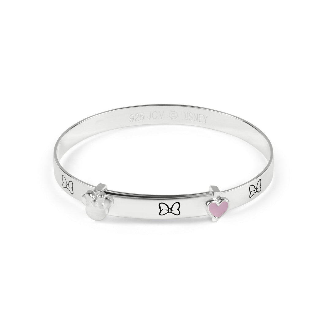 Disney Mickey & Minnie Sterling Silver 925 Mouse Bangle B902554SL.PA