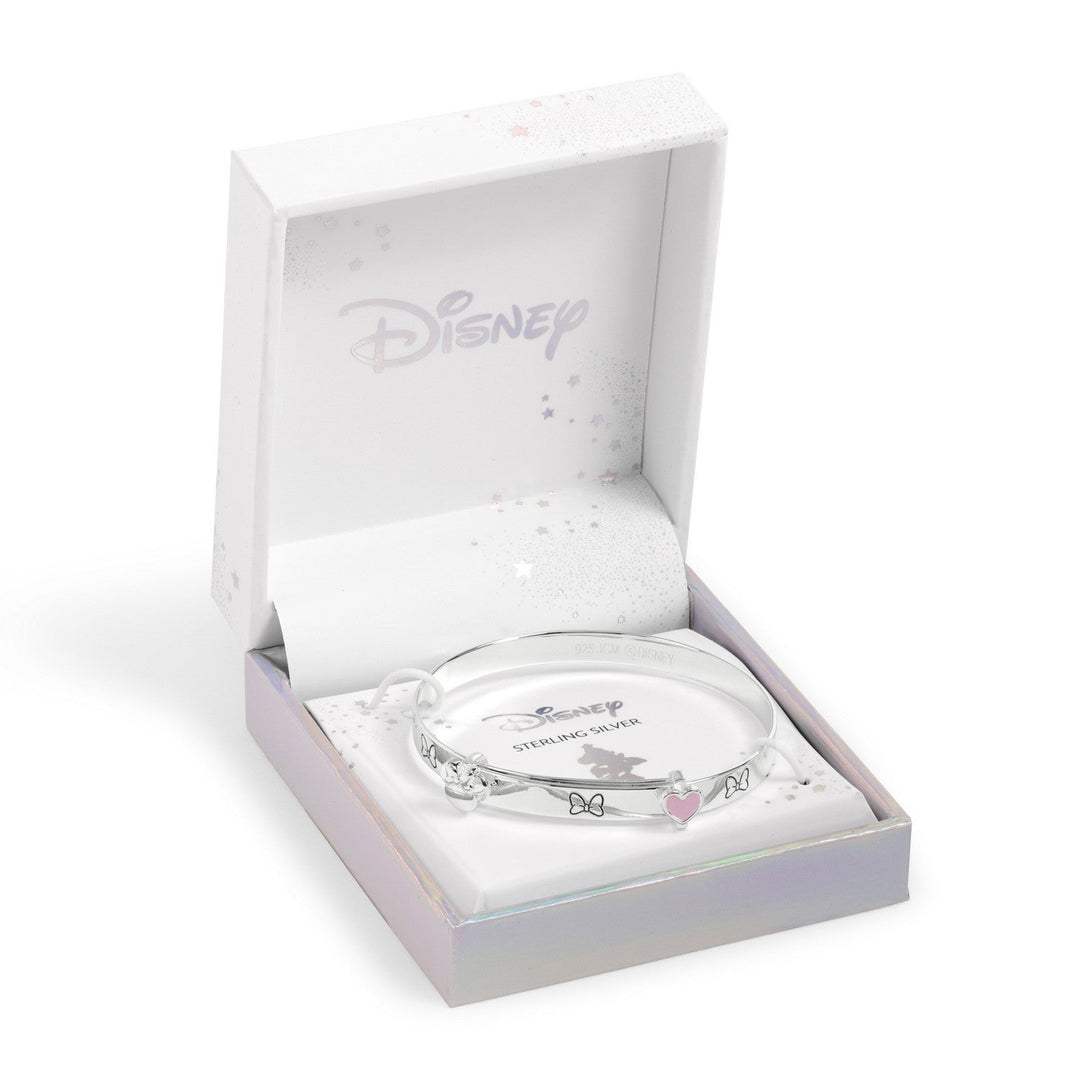 Disney Mickey & Minnie Sterling Silver 925 Mouse Bangle B902554SL.PA