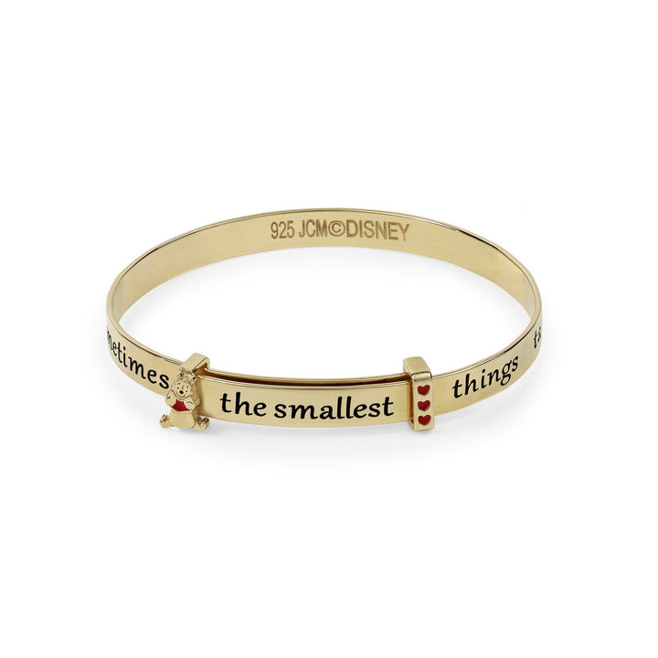 Disney Sterling Silver 925 Gp Winnie The Pooh Bangle Yellow B902557YL.PH
