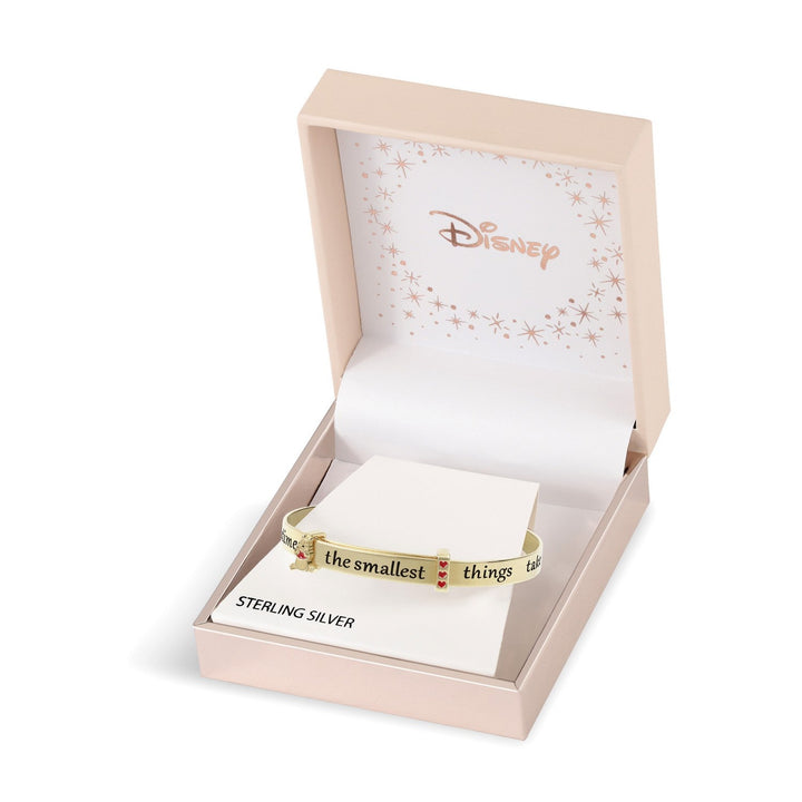 Disney Sterling Silver 925 Gp Winnie The Pooh Bangle Yellow B902557YL.PH