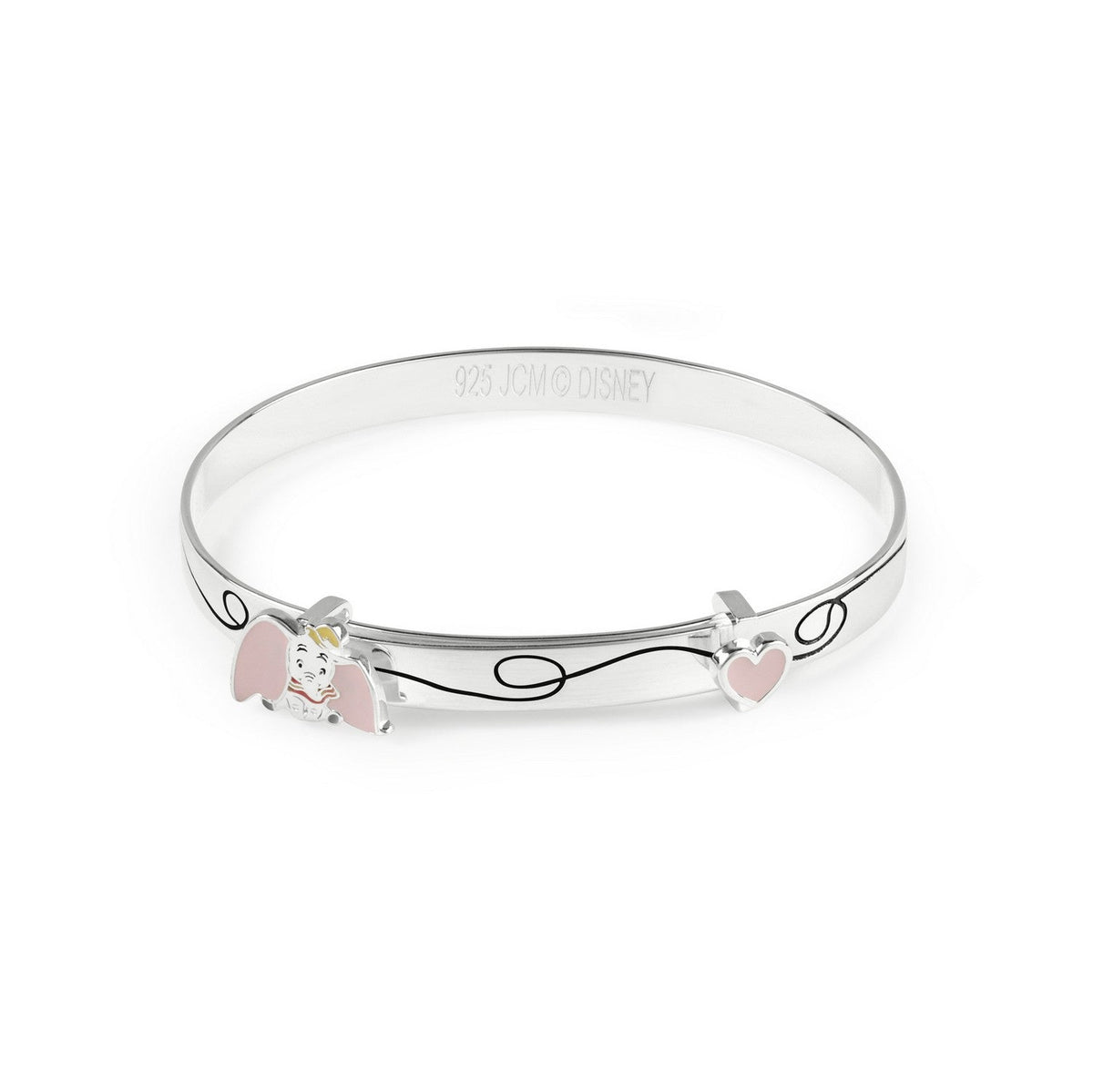 Disney Sterling Silver 925 Dumbo S Bangle B902558SL.PA