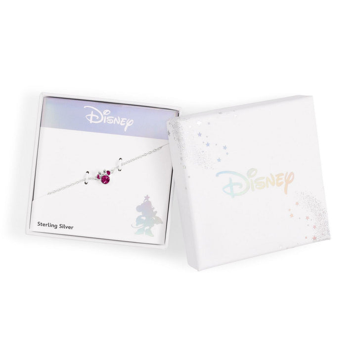 Disney Mickey & Minnie 925 6.75+1" Mouse October Birthstone Bracelet B902594SOCTL-67.PH