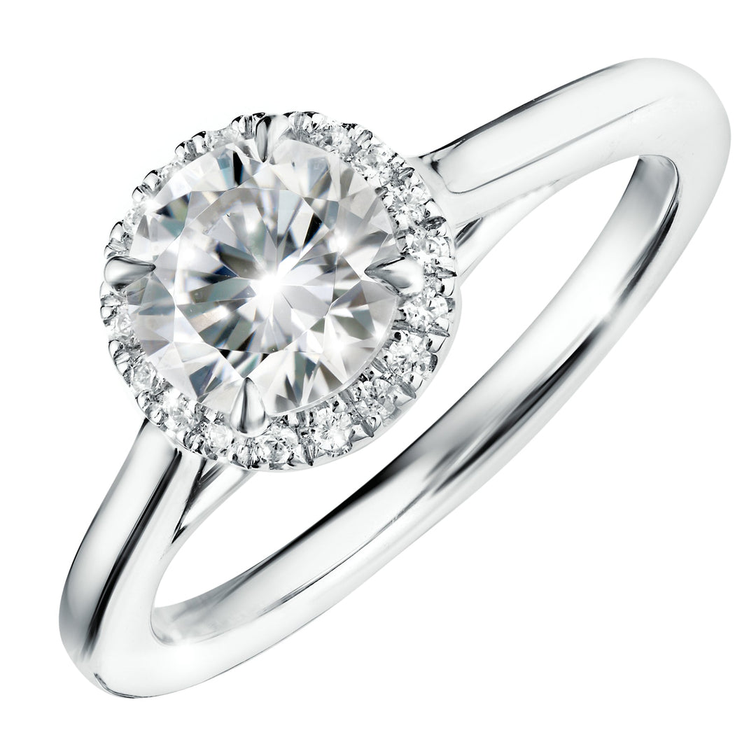 Ida | 9ct White Gold 1ct tw Lab Grown Diamond Ring