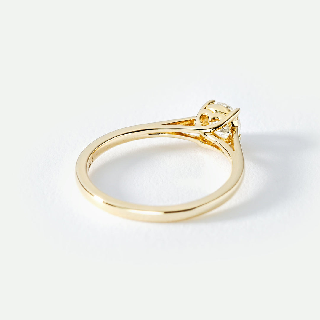 Celia | 9ct Yellow Gold 0.50ct Lab Grown Diamond Ring